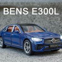 รถของเล่นดายคาสต์ E300L รถเก๋งสังกะสีอัลลอยรถรุ่น6ประตูของเล่นสามารถเปิดได้รถสะสมของขวัญเด็กชายหญิง