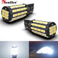 [Super bright bulb] 2x พลังงานสูง W5W T10 194 168 LED C An BUS มากสดใส54 SMD 3014ชิปหลอดไฟที่จอดรถสำรองข้อมูลย้อนกลับกว้างไฟ2821 2825