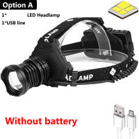 Powerful 8000LM XHP90.2 LED Headlamp USB Rechargeable Headlight Waterproof Zoomable Fishing Light Using 18650 Battery