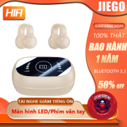 JIEGO Tai nghe Bluetooth không dây Ear Clip Hiển thị năng lượng LED Chống