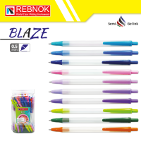 REBNOK ปากกาลูกลื่น BLAZE แฟนซี (BLAZE BALLPEN FANCY) 1 กล่อง