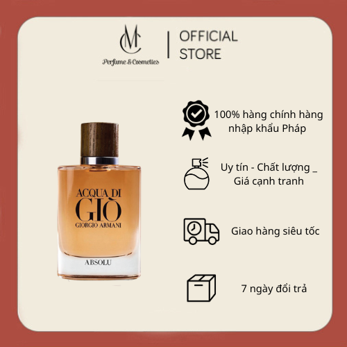 10ml Giorgio Armani Acqua di Gio Absolu EDP | Nước hoa nam 