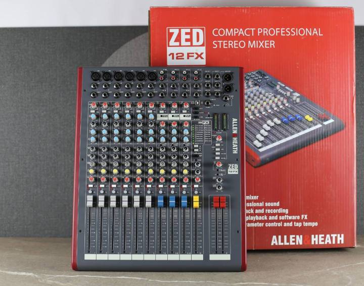 มิกซ์-12-ช่อง-allen-amp-heath-zed-12fx-12-channel-mixer-with-6-mic-line-channels-3-stereo-channels-16-built-in-effects-usb-and-sonar-le-recording-software-pc