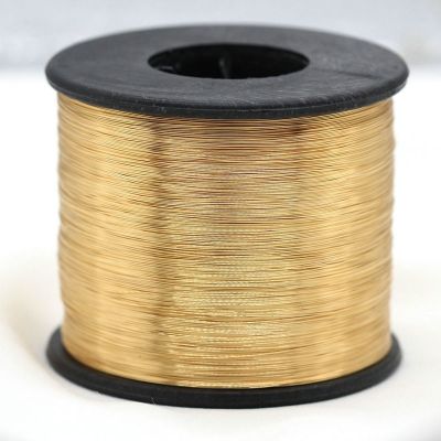 【YF】 Fio De Cobre Banhado A Ouro Metal Para Fazer Jóias Acessórios DIY 0.3mm 0.4mm 0.5mm 0.6mm 5 m