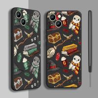 [On1ine 3C Digital} การ์ตูน P-Potter Love สำหรับ Samsung Galaxy A73 A53 A33 A52 A32 A22 A71 A51 A21S A03S 4G 5G Liquid เชือก Coque Capa