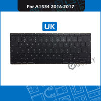 New Replacement keyboard UK Layout For Retina 12" A1534 Keyboard 2016 2017 Year EMC 2991 3099