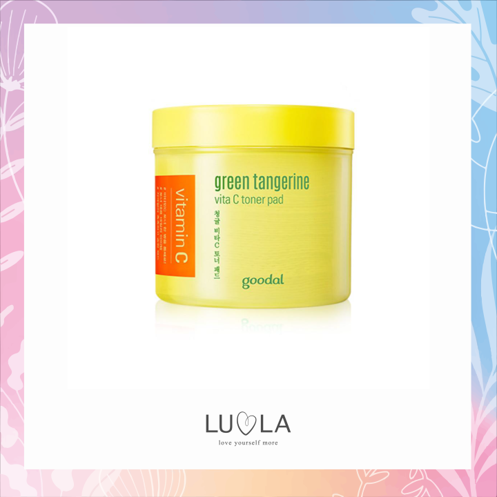GOODAL (Green Tangerine Vita C Toner Pad) Lazada