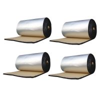 4Pcs 50X200cm Sound Deadener Car Insulation Bloack Heat&amp;Sound Thermal Proofing Pad Auto Parts for Automobiles