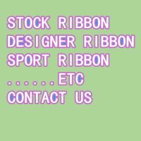 DHK many sizes 50yards 100yards Stock Ribbon printed grosgrain DIY OEM decoration D