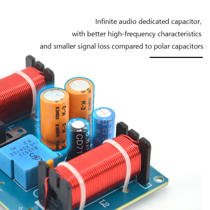 150w-ตัวกรองเสียงแผงวงจรเสียงทุ้มระดับกลาง3ทางตัวกรองลำโพงครอสโอเวอร์แบบปรับได้50hz-20hz-สำหรับการอัพเกรดลำโพง4-11in