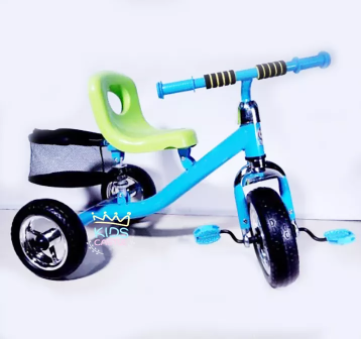 toyswonderland-จักรยานเด็ก-จักรยานสามล้อ-มีโช๊คขับนุ่มนวล-และตระกร้าด้านหลังขนาดใหญ่