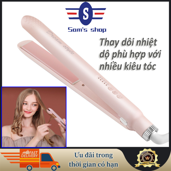 Đừng bỏ lỡ cơ hội xem hình ảnh máy làm tóc duỗi và cảm nhận sự tiện lợi của nó. Tiết kiệm thời gian và đảm bảo cho bạn có kiểu tóc dẹp, sáng bóng hoàn hảo.