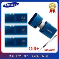 ซัมซุงแฟลชไดร์ฟ USB Type-C 256G 128G 400เมกะไบต์/วินาที64GB USB ปากกา USB 3.1เพนไดรฟ์หน่วยความจำสำหรับพีซีโน้ตบุ๊กสมาร์ทโฟนแท็บเล็ต