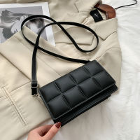 2021 Solid Color Fashion Shoulder Handbags Female Travel Cross Body Bag Weave Small PU Leather Crossbody Bags For Women