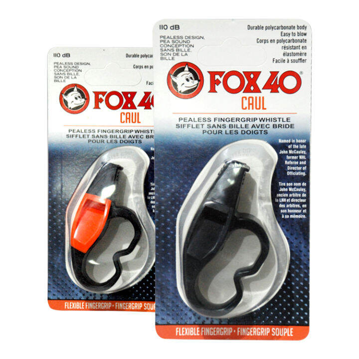 FOX40 Caul Pealess Fingergrip Whistle (Easy to blow) Lazada PH
