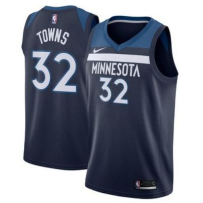 เสื้อยืด ลาย Nba man Minnesota Forest Wolf Carl-Antony Thornswinman 32 #