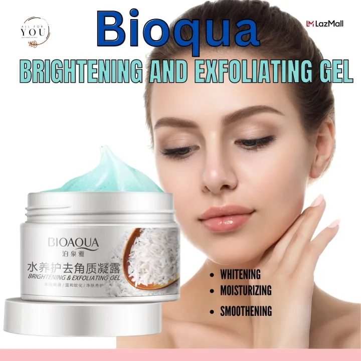 BIOAQUA Brightening and Exfoliating Gel Whitening Moisturizing Nourishing Skin Smoothening