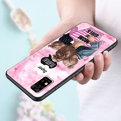 Mobile Case For ZTE Blade A31 Case Back Phone Cover Protective Soft Silicone Black Tpu Cat Tiger