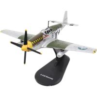 North American P-51 Mustang Single-Seat Figther เครื่องบิน172เครื่องบินทหาร25ซม. รุ่น Alloy การบินสะสมของที่ระลึก