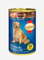 ส่งฟรีsmartheart อาหารสุนัข อาหารเปียก กระป๋อง สมาร์ทฮาร์ท400กรัม((6กระป๋อง))