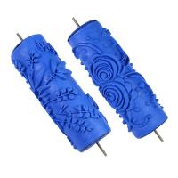 Paint Brush Wallpaper Roller Printing Machine Flower Pattern Paint Rollers Embossing Wall Texture home Decoration Accessories Drawing Painting Supplie