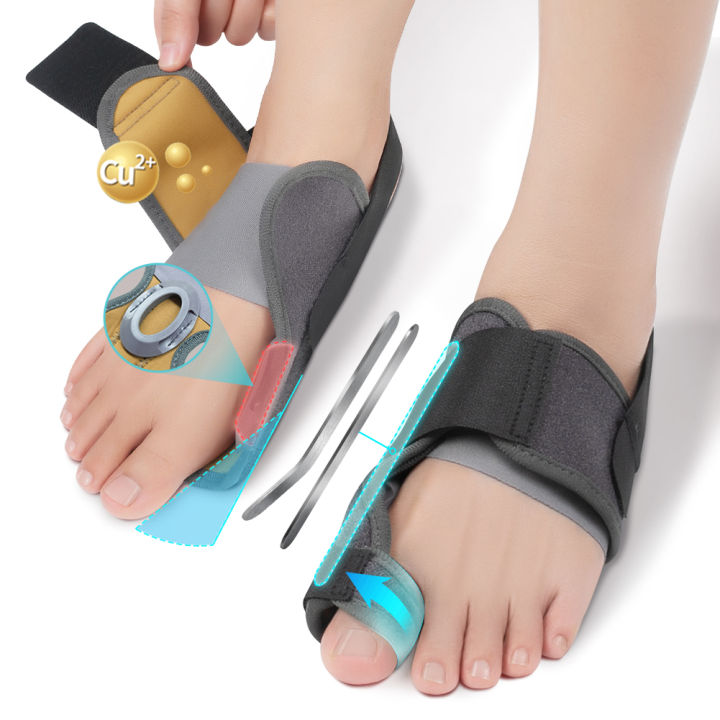 Tech Love Big Toe Bunion Corrector Orthopedic 1Pair Adjustable Toe ...