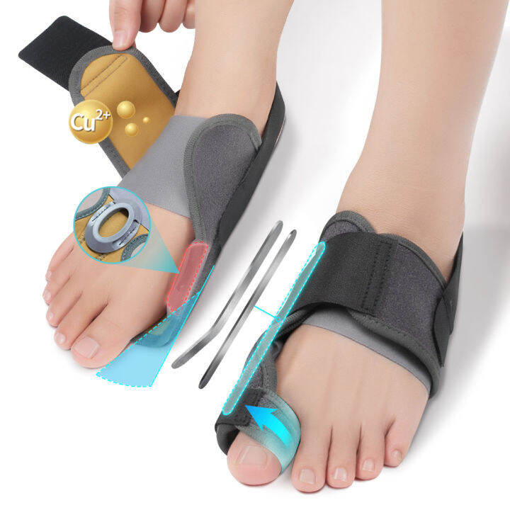 Tech Love Big Toe Bunion Corrector Orthopedic 1Pair Adjustable Toe