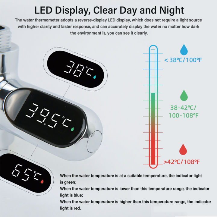 rcyago-จอแสดงผลดิจิตอล-led-จอแสดงอุณหภูมิน้ำห้องครัว0-100-ฝักบัวเครื่องวัดอุณหภูมิไฟฟ้าอุปกรณ์ในห้องน้ำ