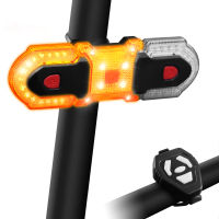 Wireless Control Bike Turn Signal Light Waterproof Bicycle Front Rear Safety Warning Light