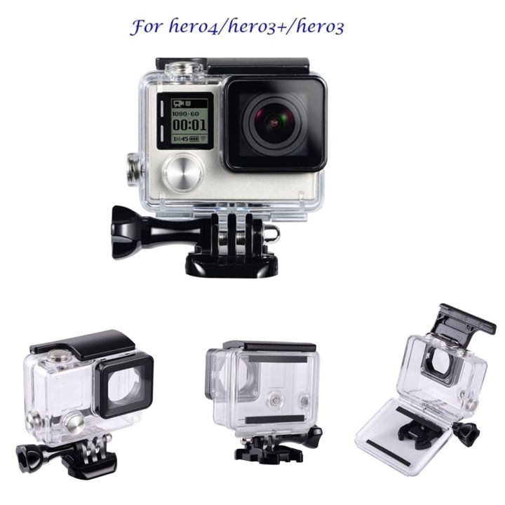 เคสครอบดำน้ำซองกันน้ำ60ม-สำหรับ-gopro-hero11-10-9-8-7-6-5-black-session-4-3-3อุปกรณ์เสริมกล้อง