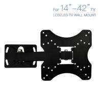 ขาแขวนทีวี Functional Single Arm Full Motion Tilt Swivel LED TV Wall Mount Bracket 14"~42"