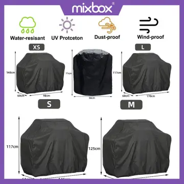 BBQ Grill Barbecue Cover Outdoor Anti-Dust Waterproof Heavy Duty Charbroil  Outdoor Rain Protective Grill Cover BBQ Accessories