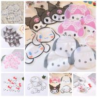 HSNNG 10pcs Cinnamoroll ถุงของขวัญลูกกวาดน่ารัก ผนึกด้วยตนเอง สุนัข pacha น่ารักน่ารักๆ KT แอลอีดี ถุงเก็บสัมภาระ