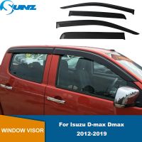 คิ้วกระจกรถ Se สำหรับ Isuzu D-Max Dmax 2012 2013 2014 2015 2016 2017 2018 2019คิ้วกันสาดกระจกรถยนต์กันแดดได้