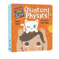 English original baby loves quantum physics cute science kitten and quantum physics paperboard Book Childrens steam science enlightenment picture book