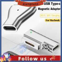 QIANGNAN6ชุดสัญญาณไฟ LED PD ตัวต่อที่ชาร์ทอย่างรวดเร็ว T-Tip Type C ถึง Magsafe 2 USB C ปลั๊กอะแดปเตอร์ Ic