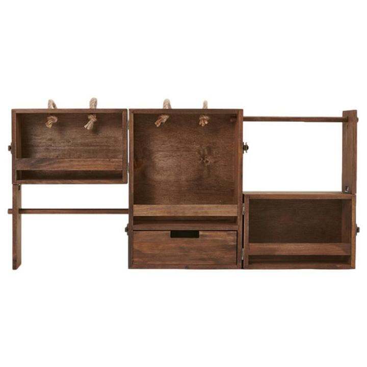 Grill Caddy Wooden Multi Layer Large Foldable Condiment Caddy Picnic