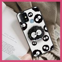 Anti-knock foothold Phone Case For Infinix X682/HOT10 glisten Durable Back Cover armor case Fashion Design drift sand