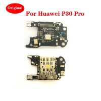 For Huawei P30 Pro Original SIM/SD Card Reader SIM Holder Conecction Board with Microphone Replacement Parts