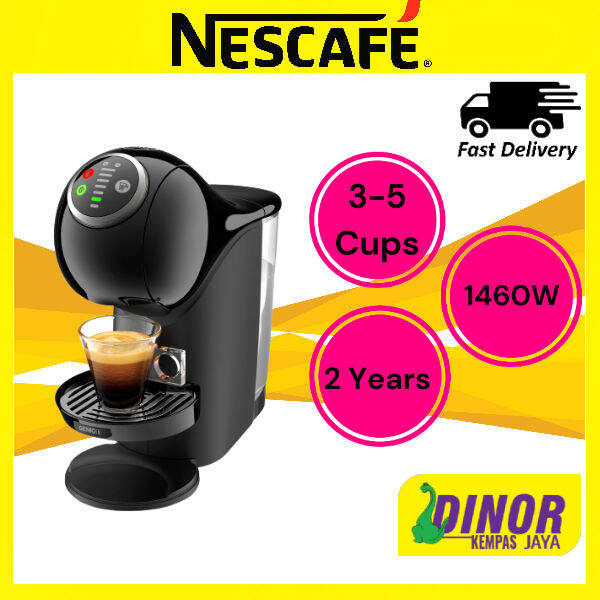 Nescafe Dolce Gusto 12470551 Coffee Machine Genio S Plus (BLACK) Lazada