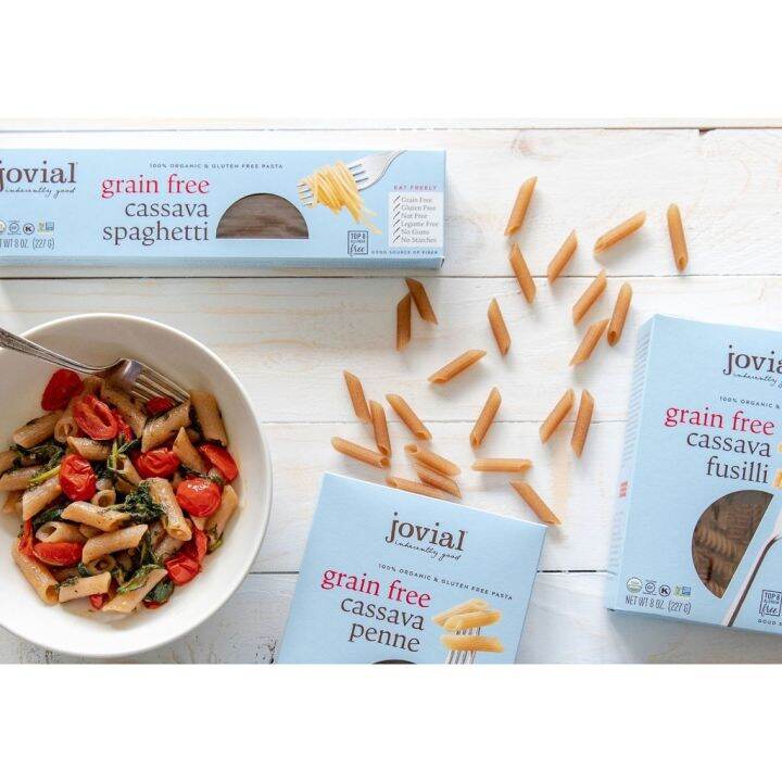 [PREORDER] ORGANIC GRAIN FREE PASTA CASSAVA FUSILLI ELBOWS ORZO