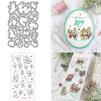 Winter animals Transparent Klar Silikon Stempel/Dichtung für DIY scrapbooking/foto album Dekorative klare stempel blätter