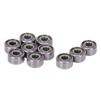 10Pcs Miniature Sealed Metal Shielded Metric Radial Bearing รุ่น: MR52-ZZ 2x5x2.5Mm