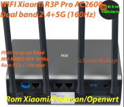 Thiết bị Wifi Xiaomi 3 Pro R3P cấu hình cao AC2600 dual band ram 512MB
