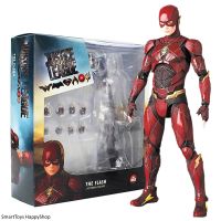 DC Comics Justice League The Flash Mafex No.058 Medicom Action Figure Collection เซ็ตโมเดลเดอะแฟลชซุปเปอร์ฮีโร่ความไวแสงสุดเท่ห์รุ่นพิเศษ