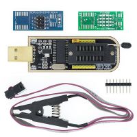 I21 CH341A 24 25 Series EEPROM Flash BIOS USB Programmer Module + SOIC8 SOP8 คลิปทดสอบสําหรับ EEPROM 93CXX / 25CXX / 24CXX DIY Kit