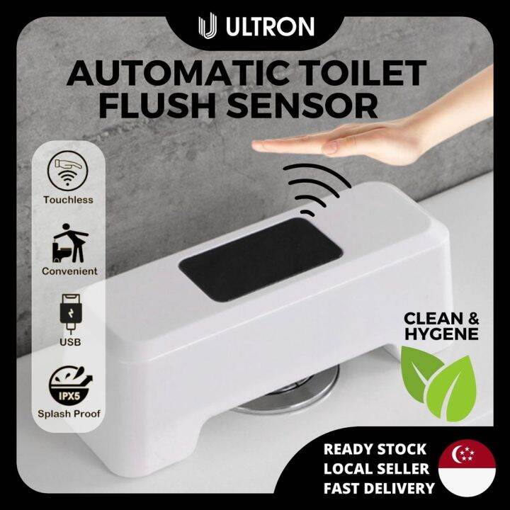 SG🚚 Automatic Toilet Flush Sensor Touchless Automatic Lavatory Sensor