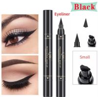 Leach 【Ready Stock】2 in 1 Waterproof Eyeliner Pen Eye Liner pencil Long-lasting Liquid Eyeliner Glitter Makeup Cosmetic Color Eye liner Seal design Ey