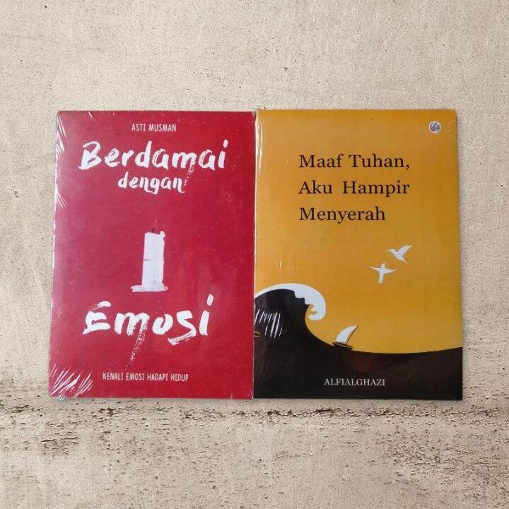 Paket 2 Buku Berdamai Dengan Emosi - Maaf Tuhan Aku Hampir Menyerah ...