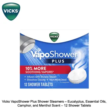  Vicks, VapoShower Plus, Shower Steamers, Eucalyptus